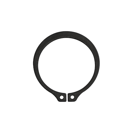 Rotor Clip External Retaining Ring, Steel Black Phosphate Finish, 5-1/2 in Shaft Dia SH-550